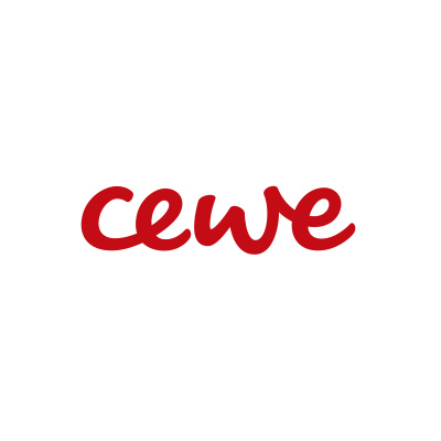 Logotyp för Cewe