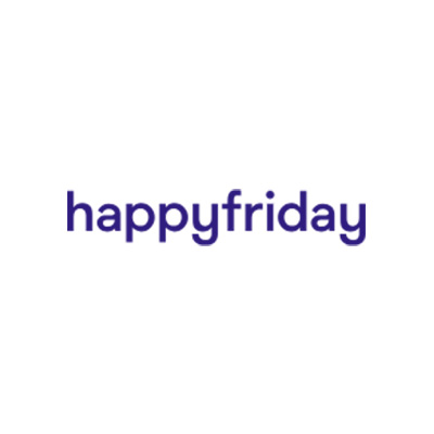 Logotyp för Happyfriday