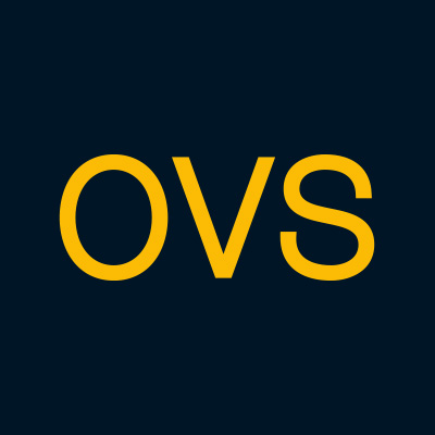 Logotyp för Ovs